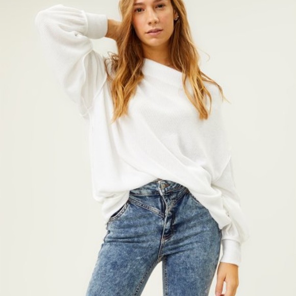 Free People Tops - Free People Main Squeeze Hacci Top